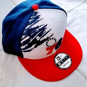 Men's White/Red Philadelphia 76ers Hat